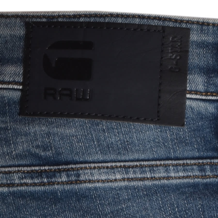 Alternative Image for ProductG Star Raw Revend Skinny Jeans Blue3